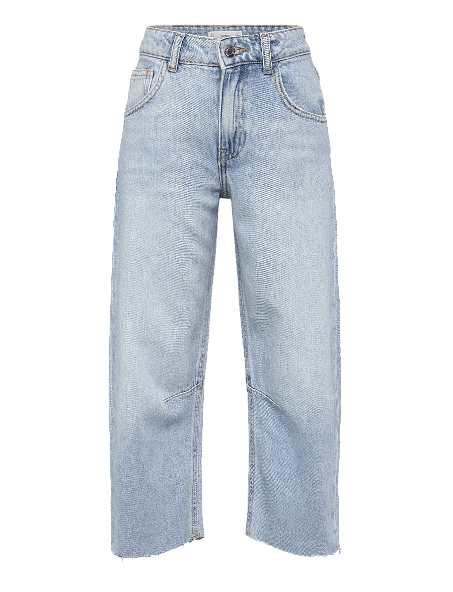 Mango - Mid-rise balloon jeans - brede jeans - open blue - 0