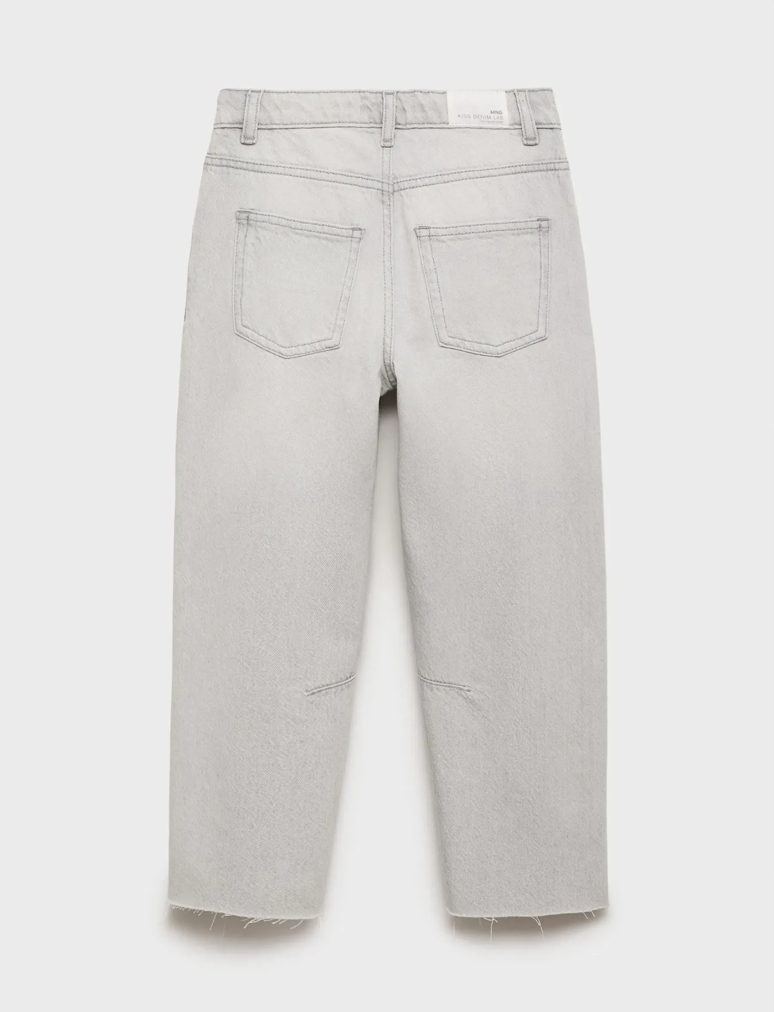 Mango - Mid-rise balloon jeans - jeans - open grey - 3
