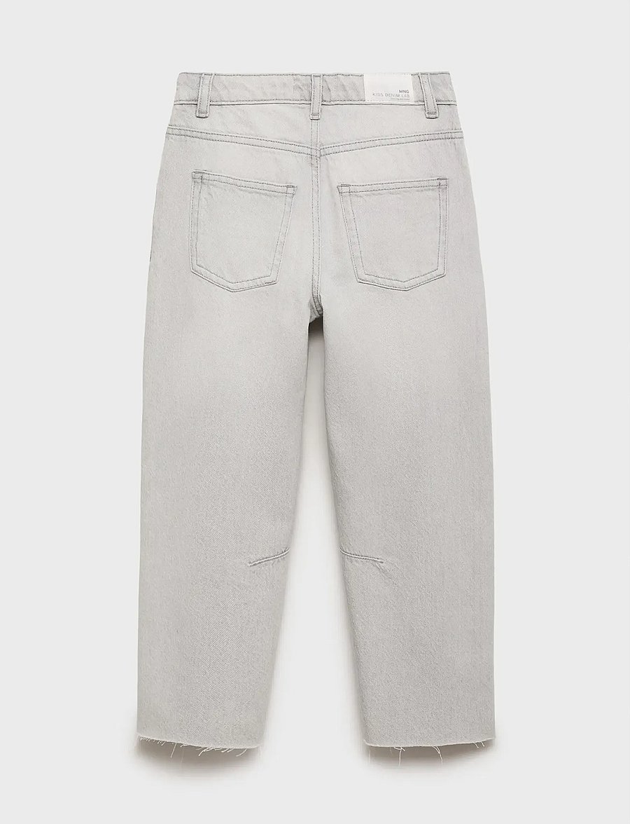 Mango - Mid-rise balloon jeans - vida jeans - open grey - 3