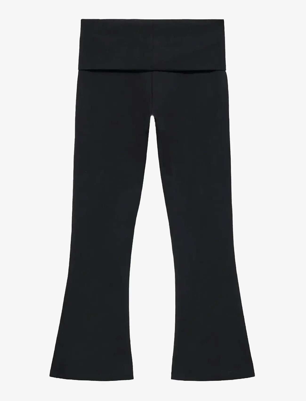 Mango - Flared leggings - leggings - black - 1