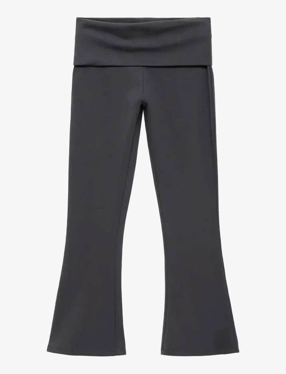 Mango - Flared leggings - leggings - charcoal - 0