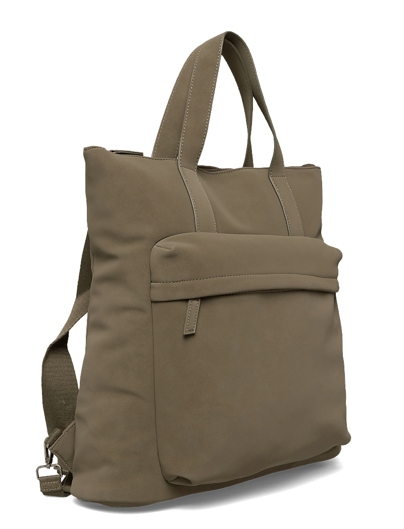 Mango - Multi-functional backpack with pockets - beige - khaki - 3