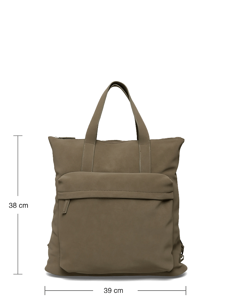 Mango - Multi-functional backpack with pockets - beige - khaki - 4