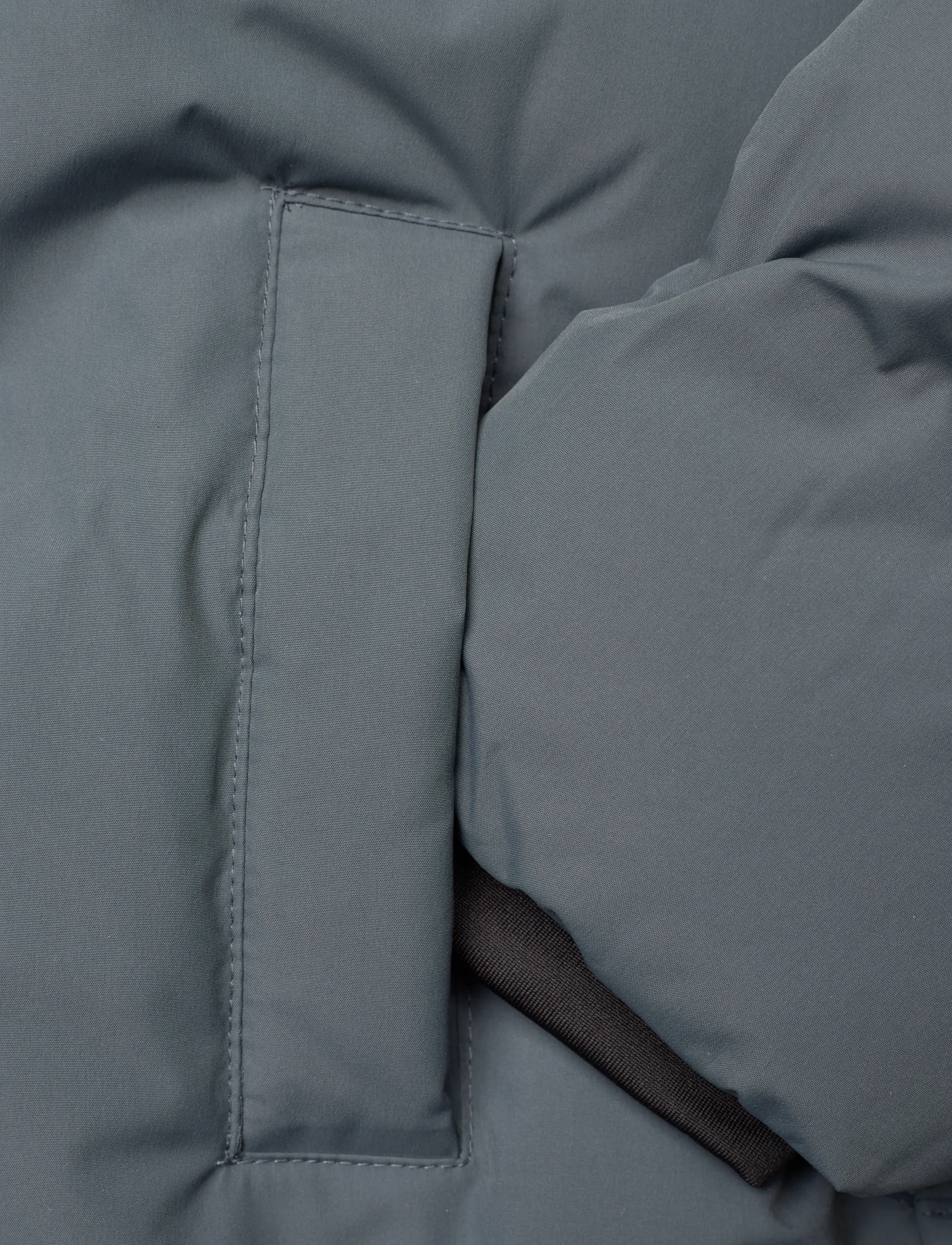 Mango - Long padded anorak with hood - jacken & mäntel - medium blue - 5