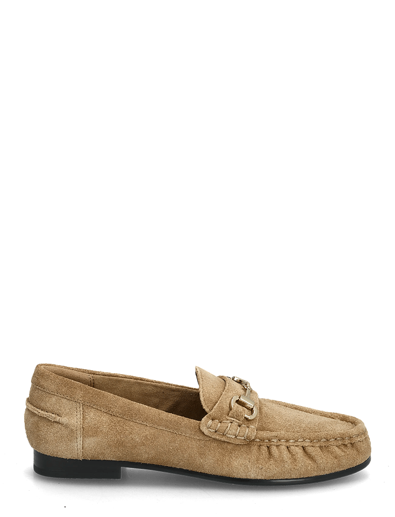 Mango - Suede moccasins with buckle - særlige begivenheder - medium brown - 1