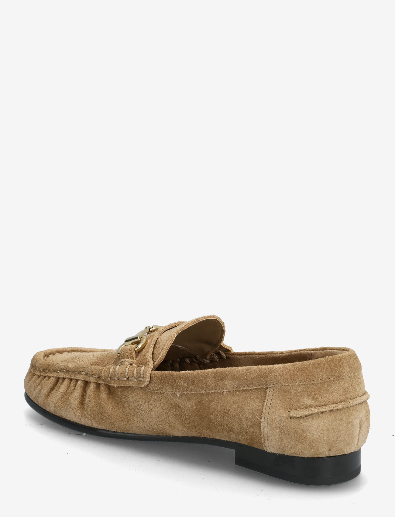 Mango - Suede moccasins with buckle - særlige begivenheder - medium brown - 2