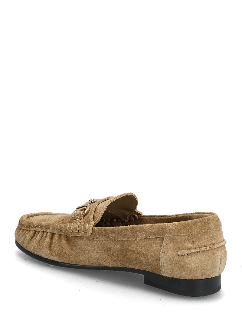 Mango - Suede moccasins with buckle - særlige begivenheder - medium brown - 2