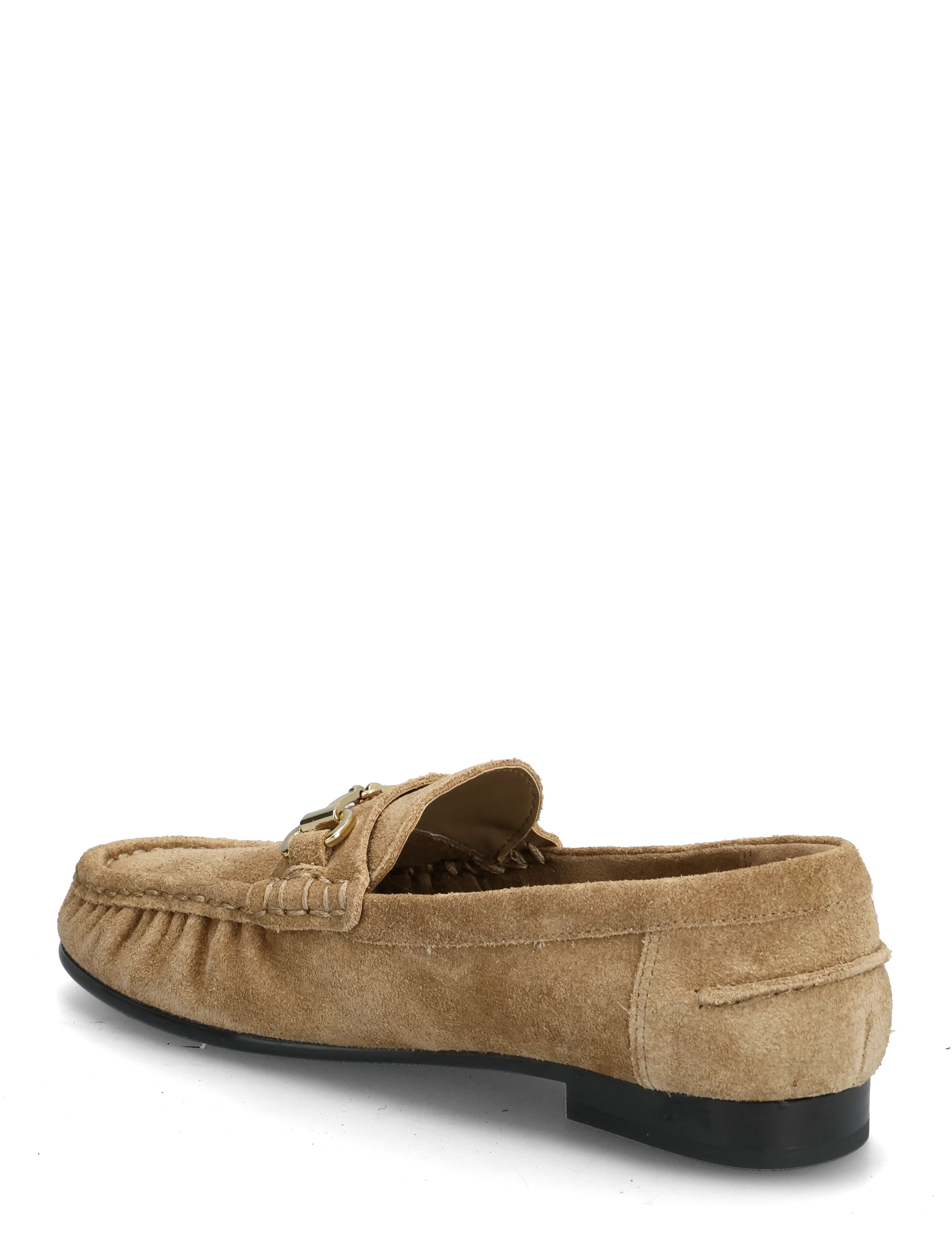 Mango - Suede moccasins with buckle - mokasīnveida apavi - medium brown - 3
