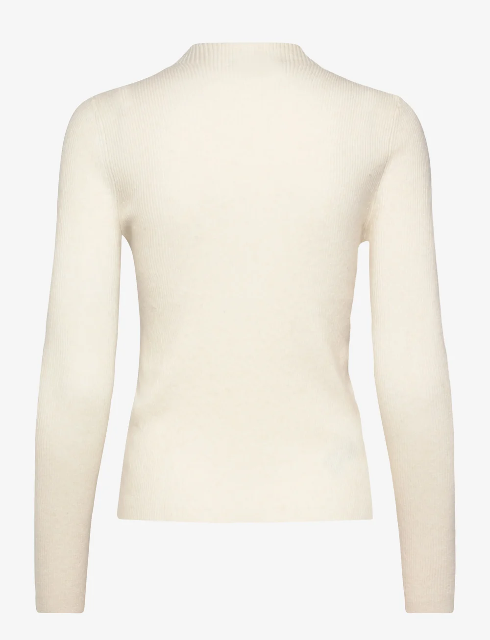 Mango - Fine rib knit cardigan - cardigans - light beige - 1