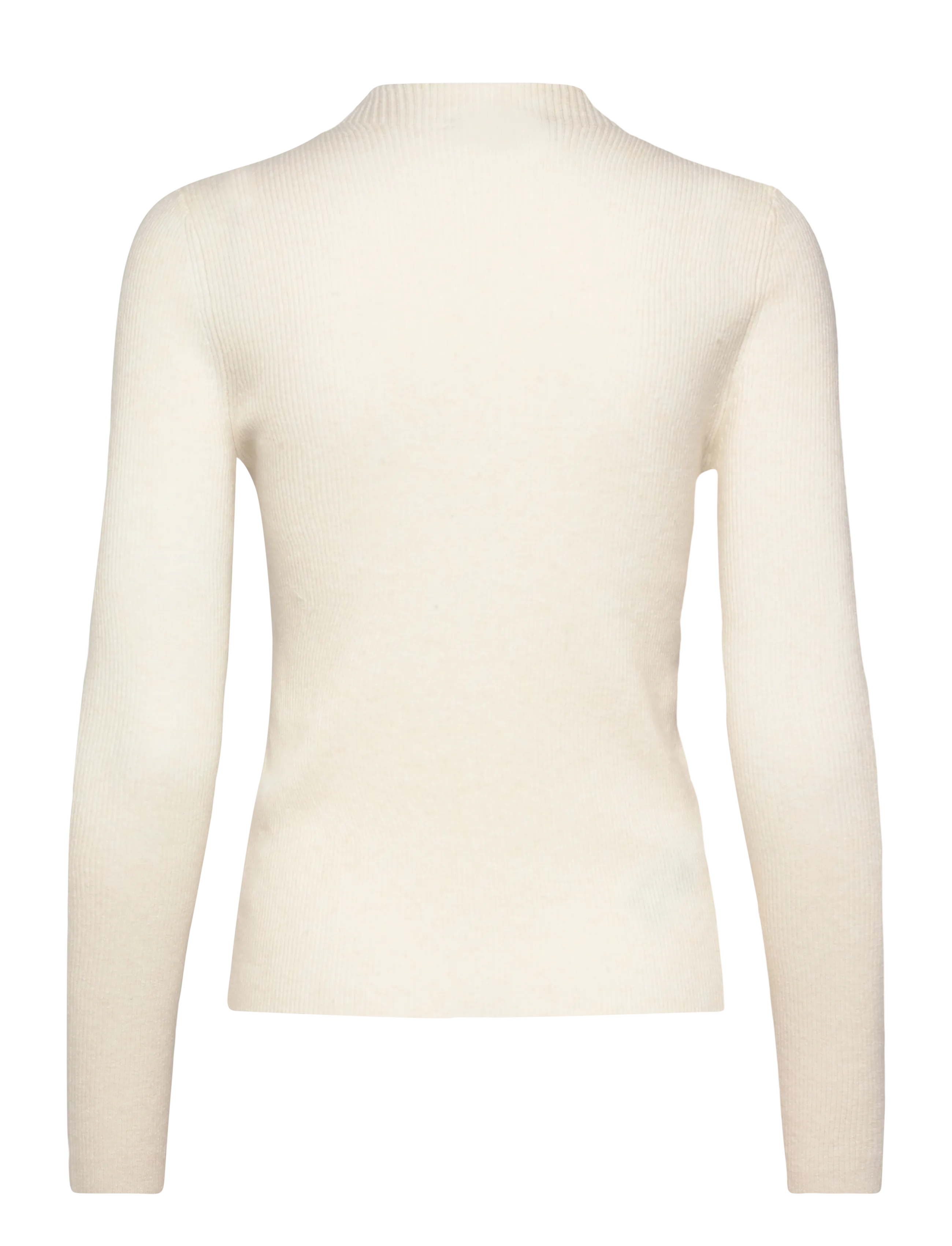 Mango - Fine rib knit cardigan - light beige - 2