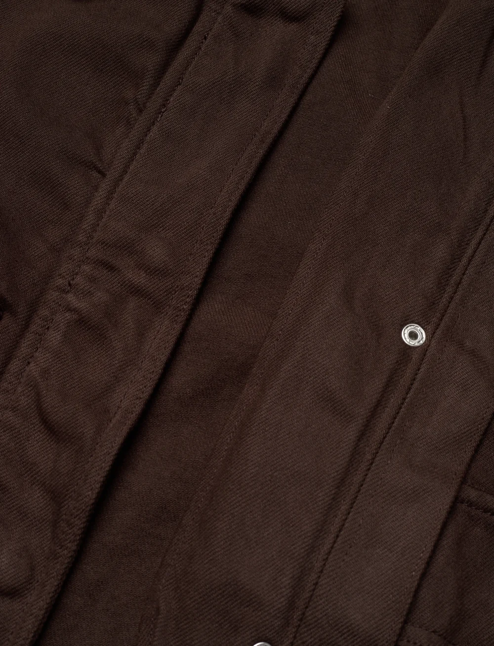 Mango - Denim parka with faux-leather collar - utilityjackor - dark brown - 4