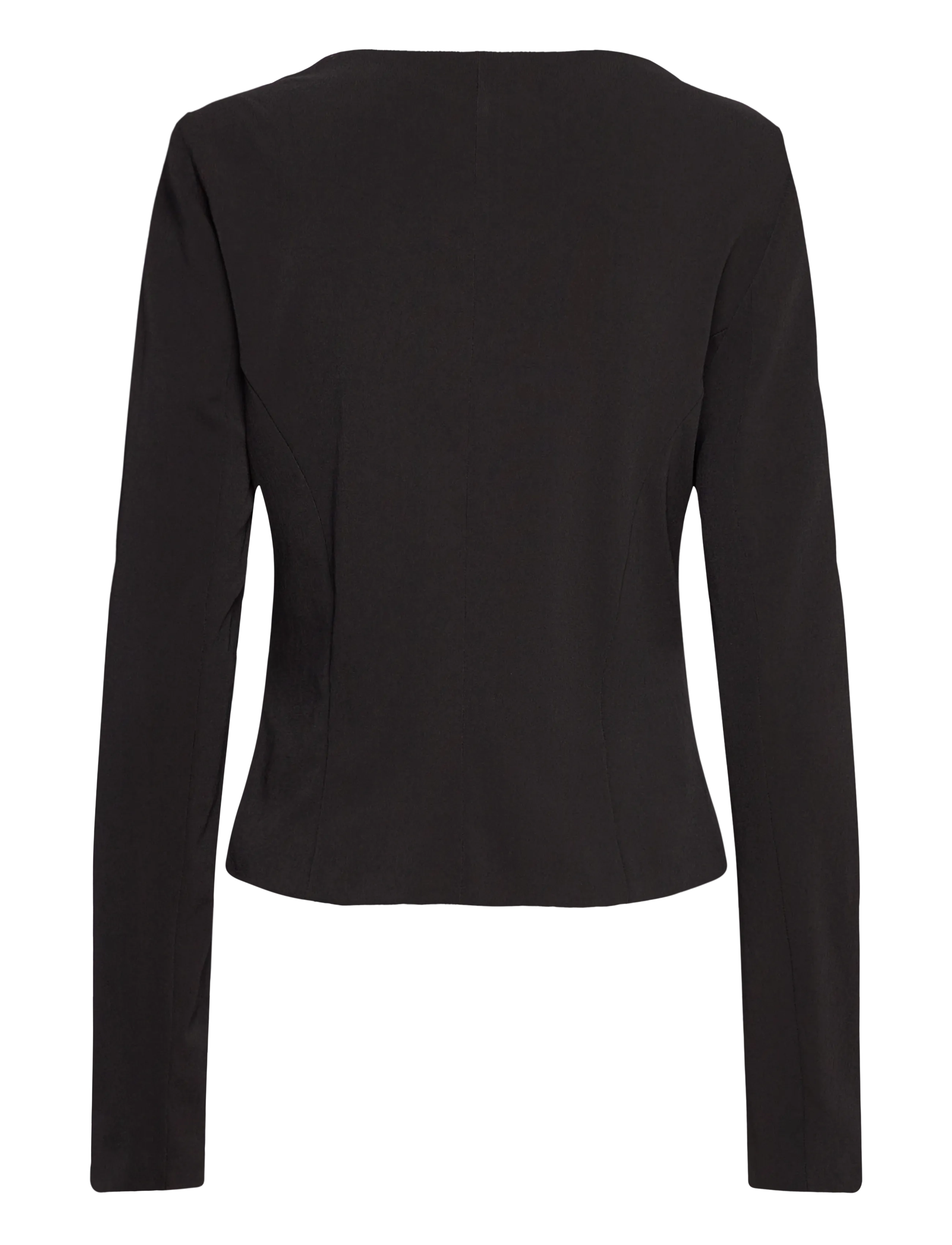 Mango - Tailored cropped suit jacket - korte blazere - grey - 2