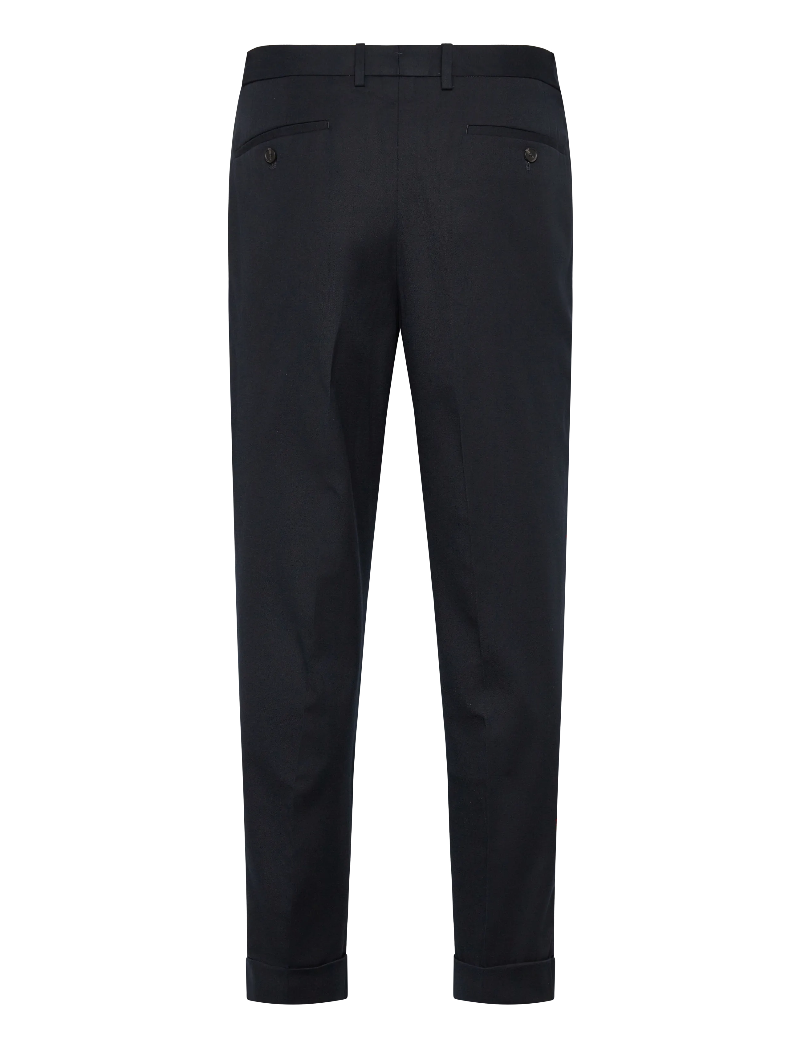 Mango - Regular-fit pleated trousers - Ülikonnapüksid - navy - 1