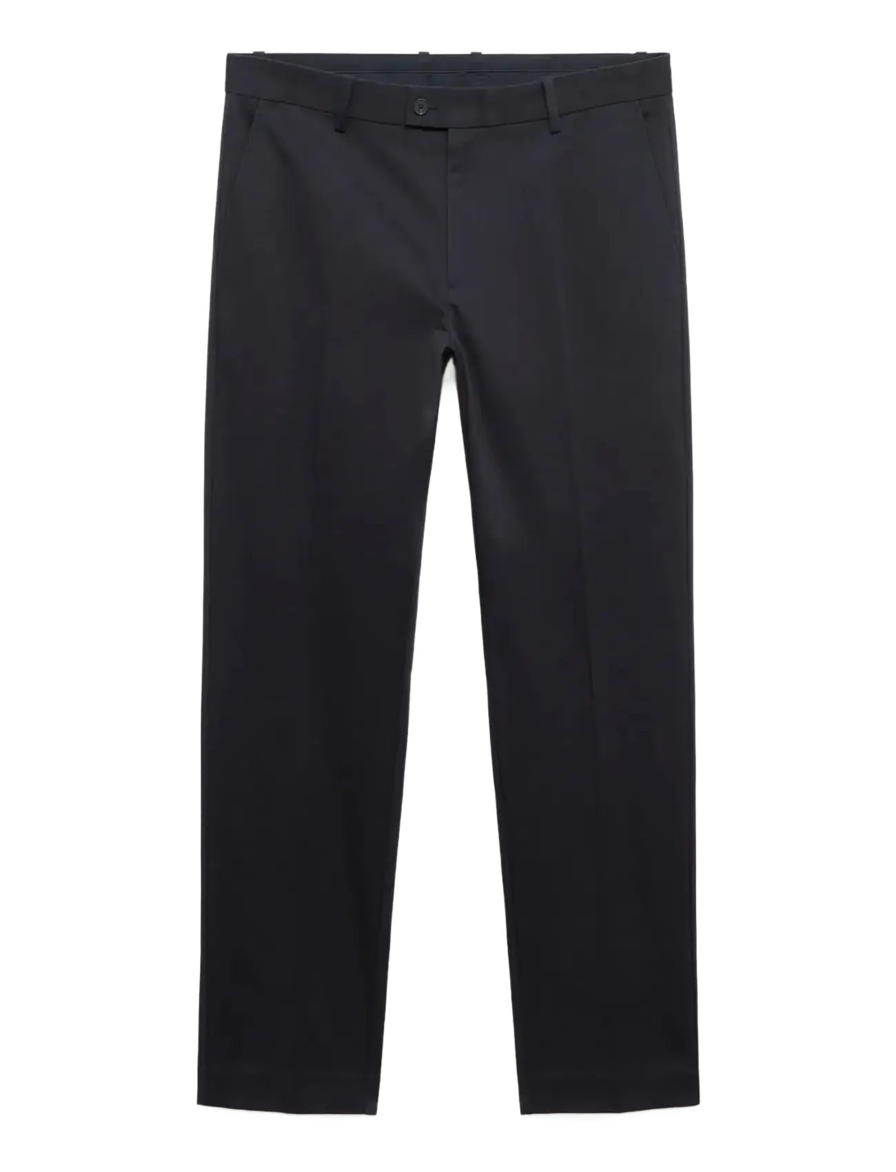 MANGO Regular-Fit Baumwolle Hosen Schwarz - 40 - Herren