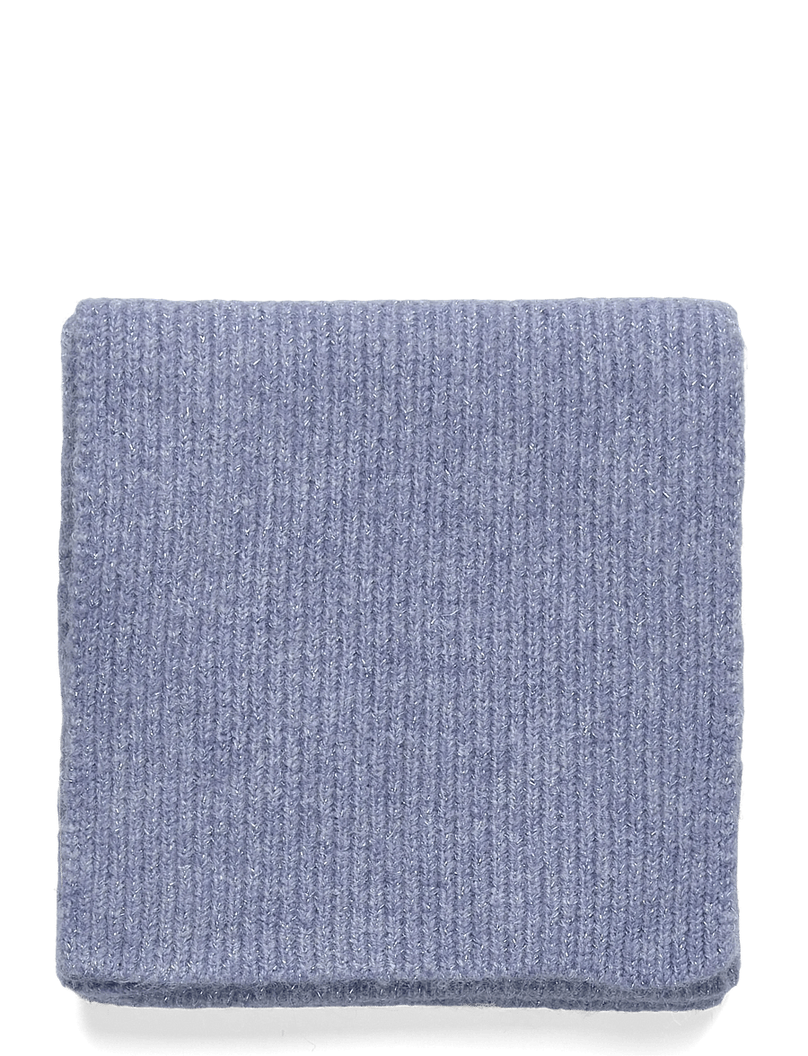 Mango - Ribbed lurex scarf - halsdukar - lt-pastel blue - 2