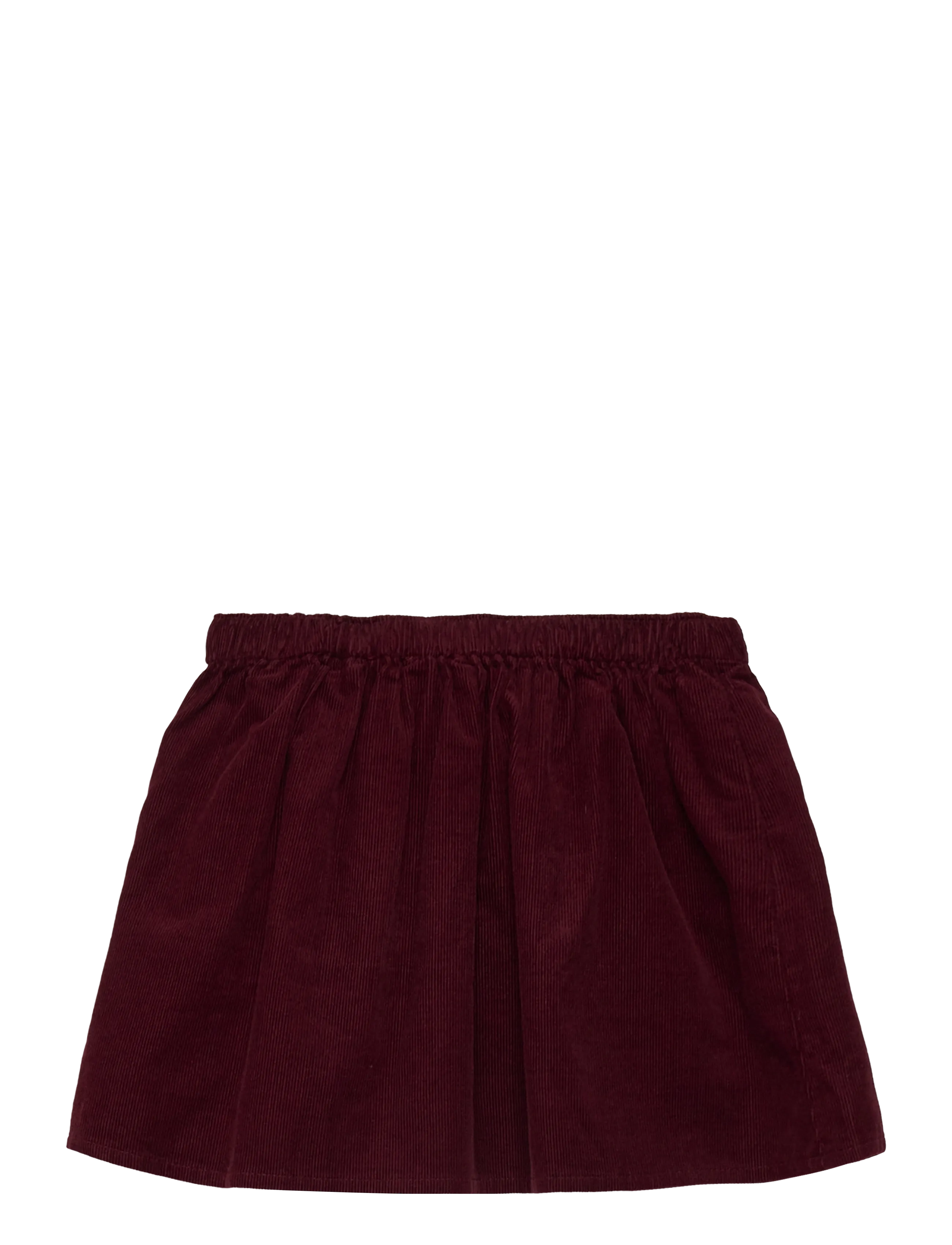 Mango - Cotton corduroy skirt - kjolar - dark red - 1