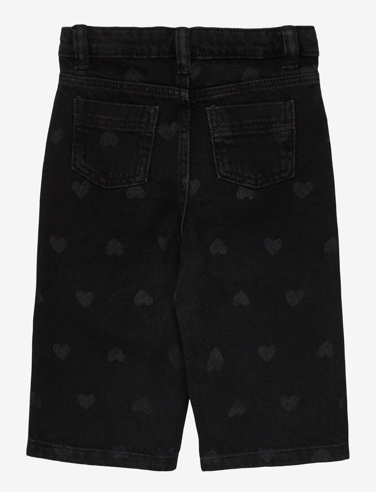 Mango - Straight-leg jeans with hearts - brede jeans - open grey - 1