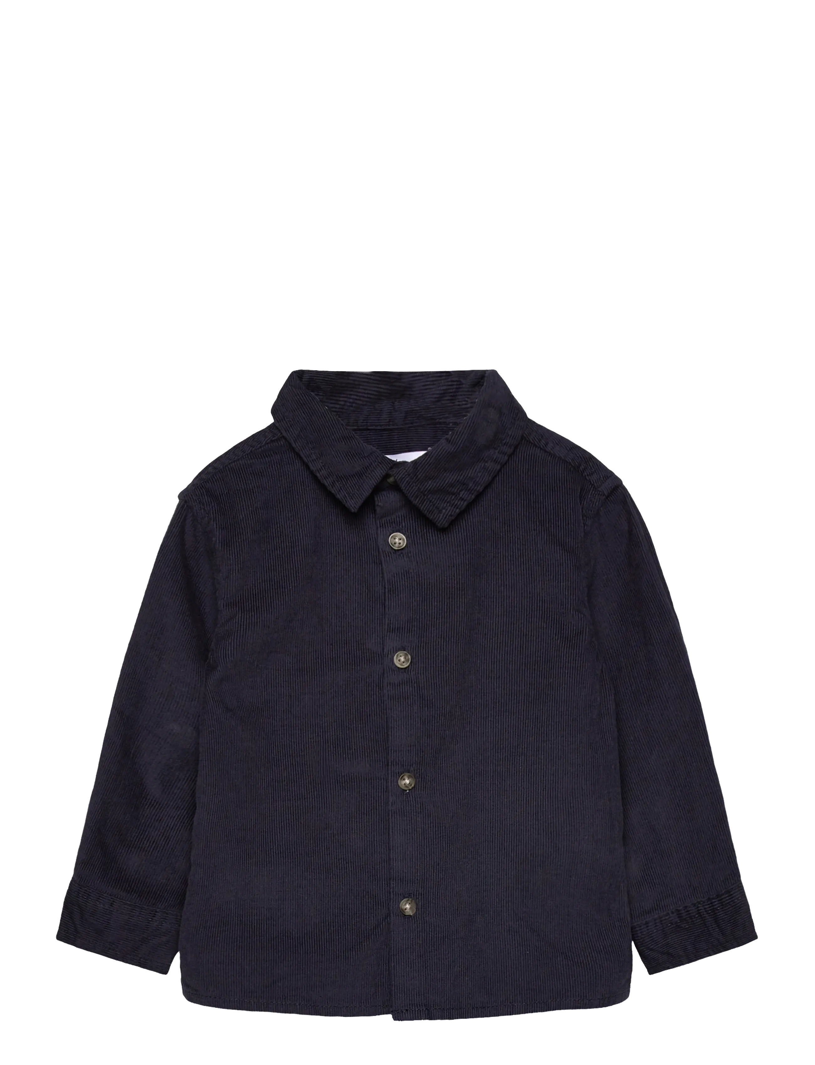 Corduroy cotton shirt - NAVY