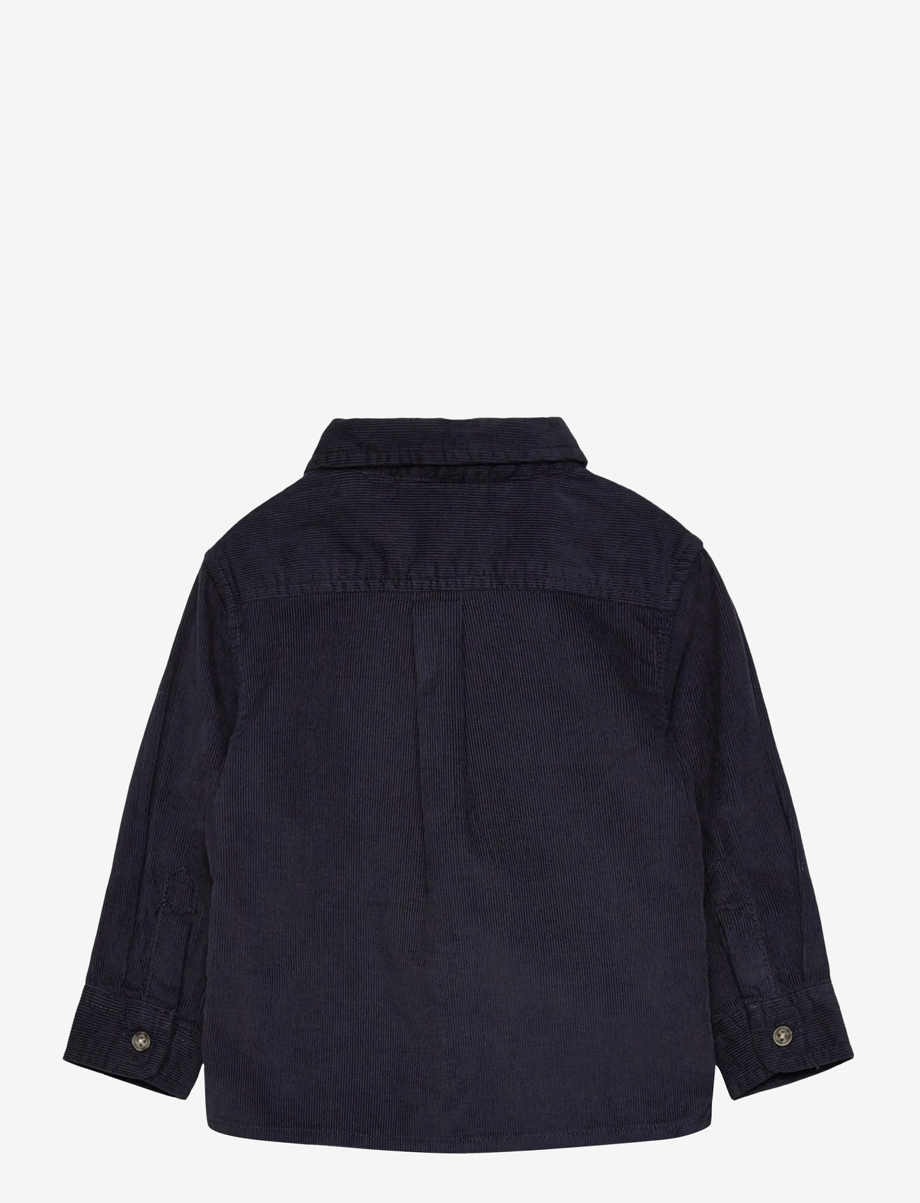 Mango - Corduroy cotton shirt - pikkade varrukatega särgid - navy - 1