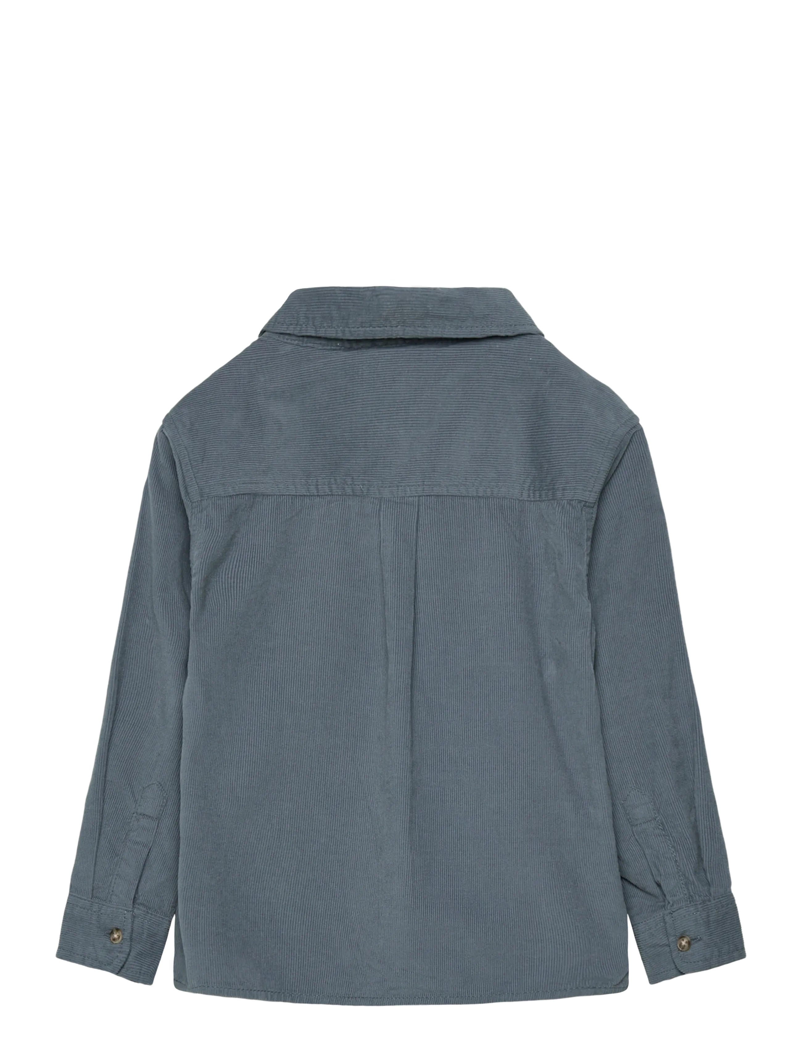 Mango - Corduroy cotton shirt - langærmede skjorter - turquoise - aqua - 1