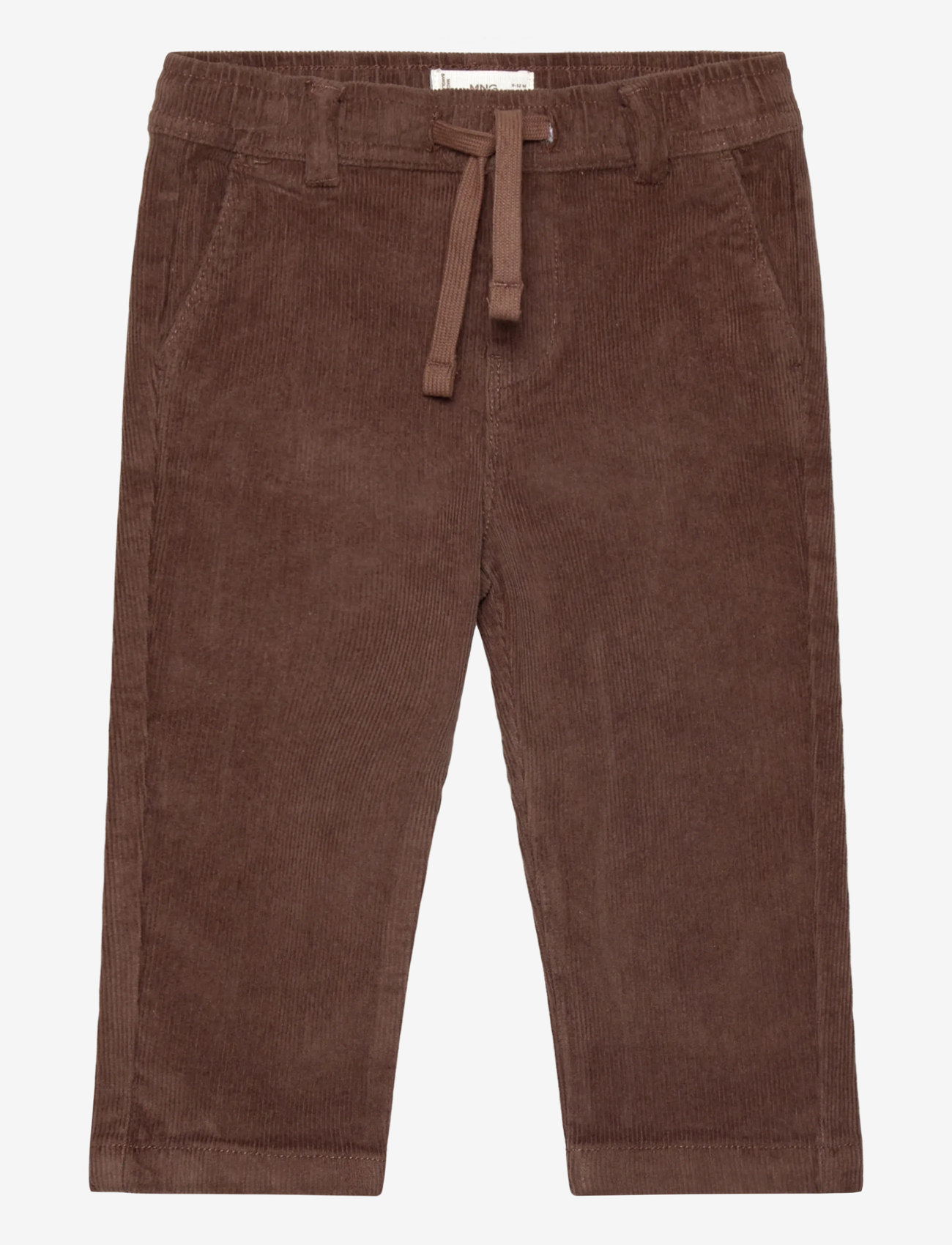 Mango - Cotton corduroy trousers - brown - 0