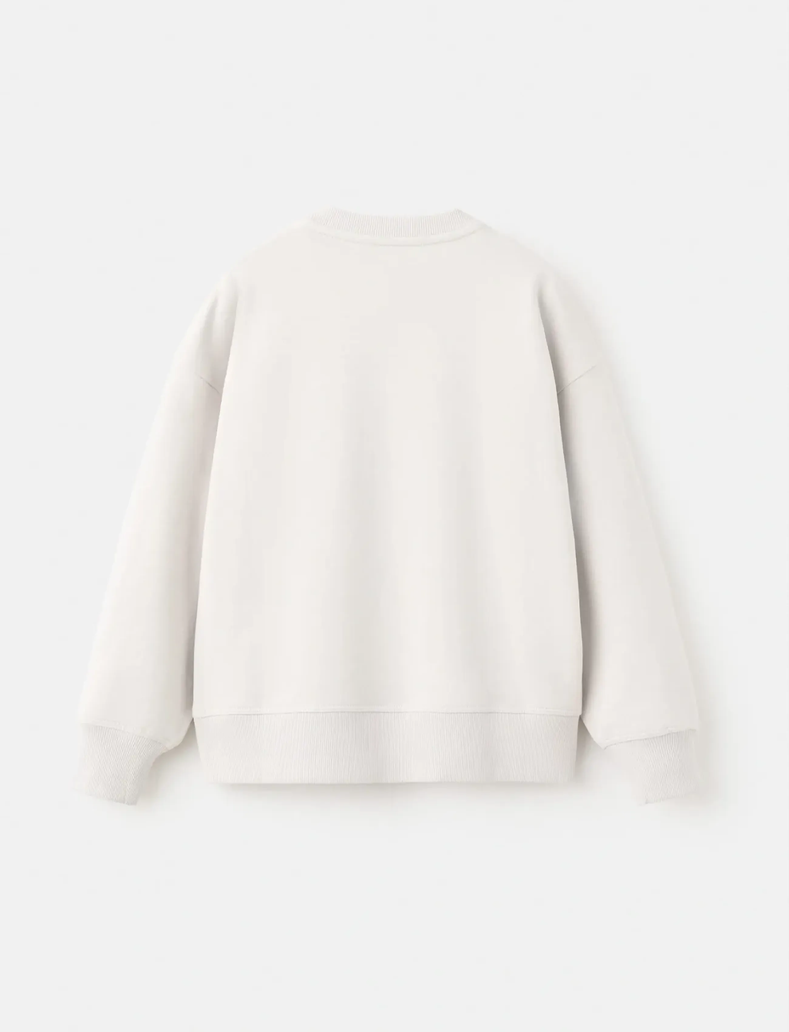Mango - Printed cotton sweatshirt - sweatshirts - natural white - 2