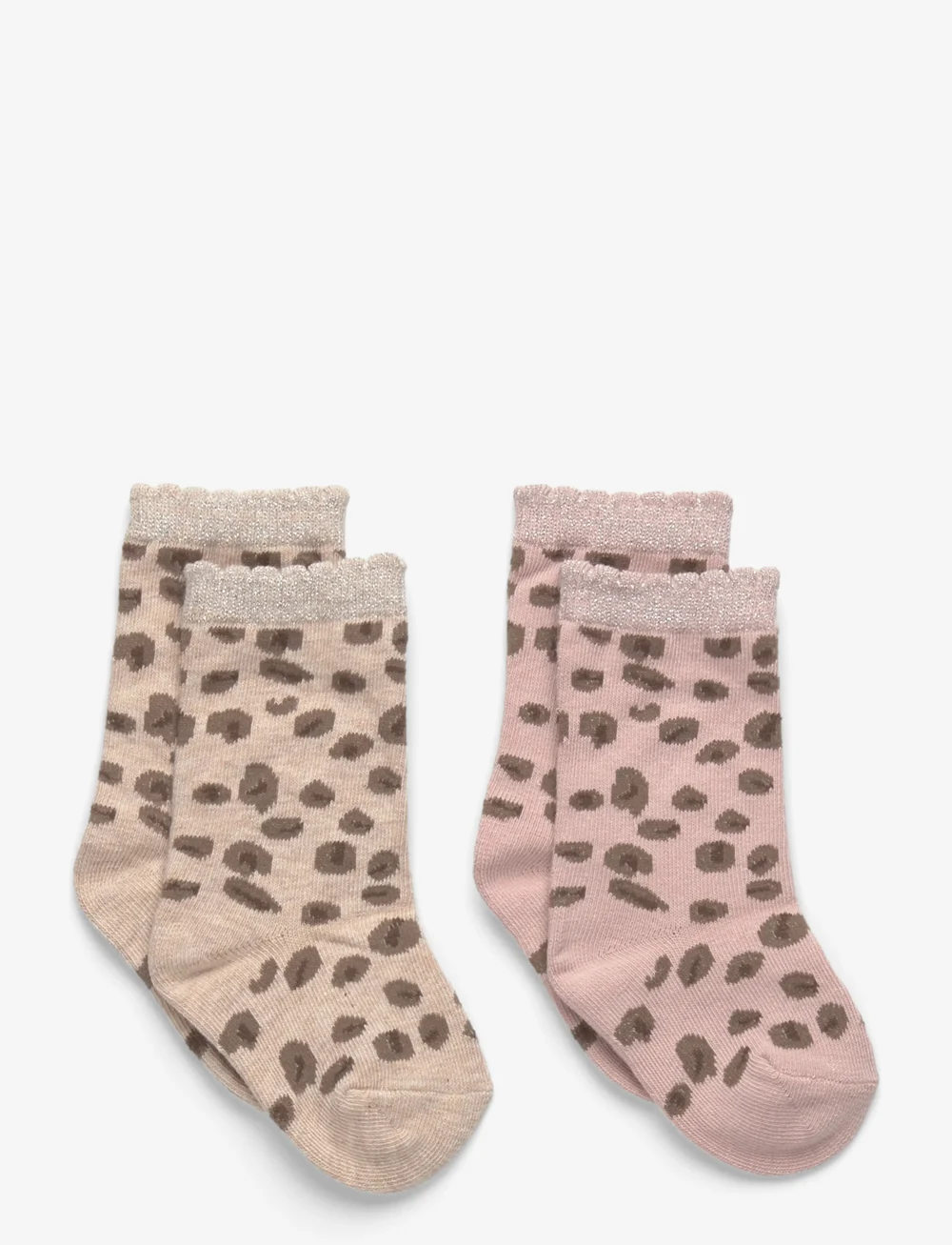 Mango - 2 pack patterned socks - strumpor - grey - 0