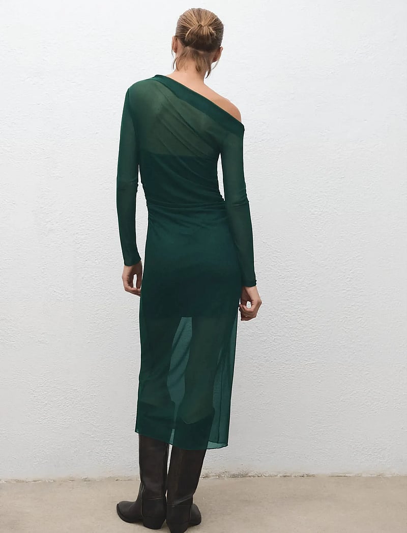 Mango Semi-transparent Asymmetrical Dress midi dresses shop at Booztlet Mango Semi-transparent Asymmetrical Dress midi dresses shop at Booztlet