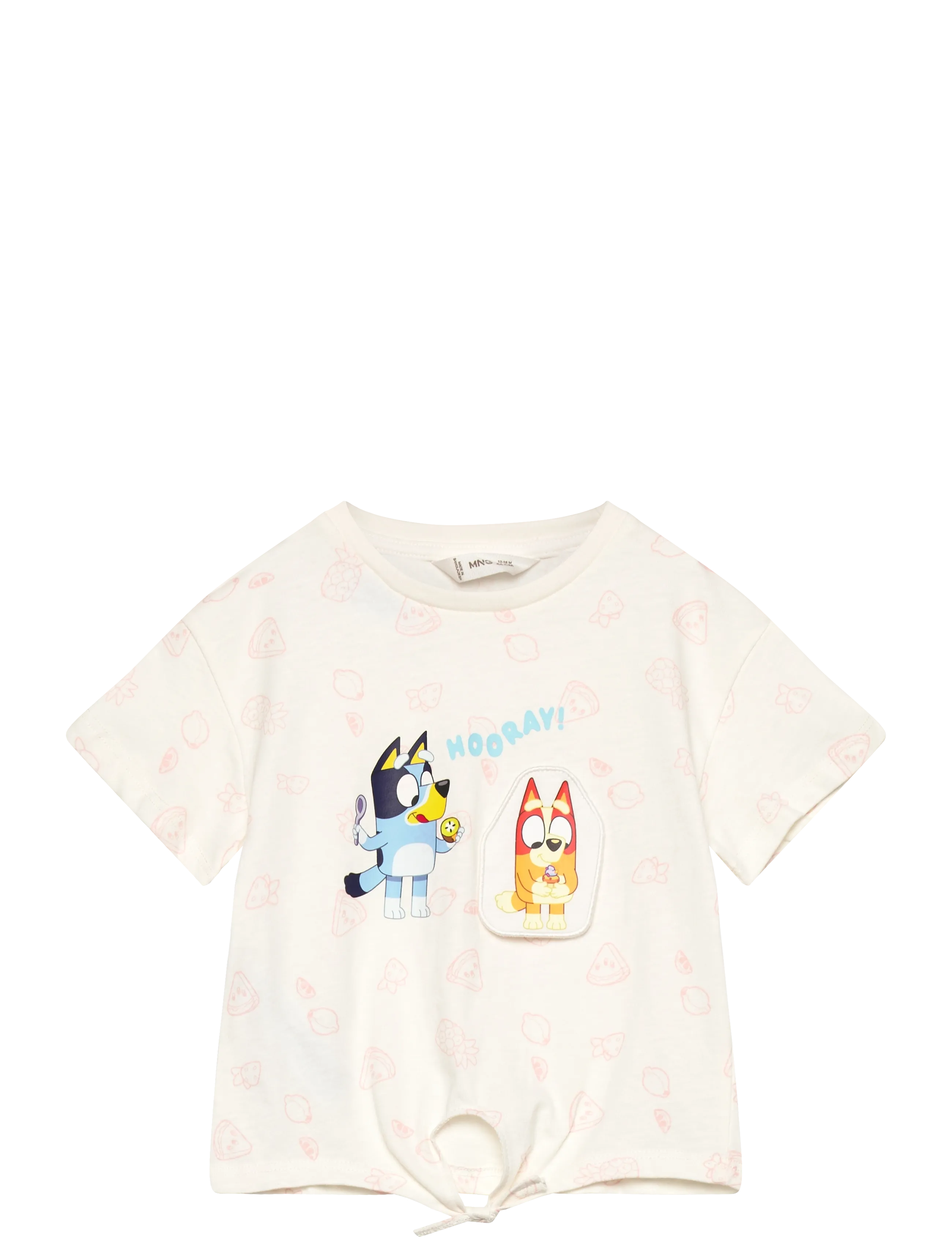 MANGO Bluey Printed T-Shirt Pink - 2-3 - Kinder