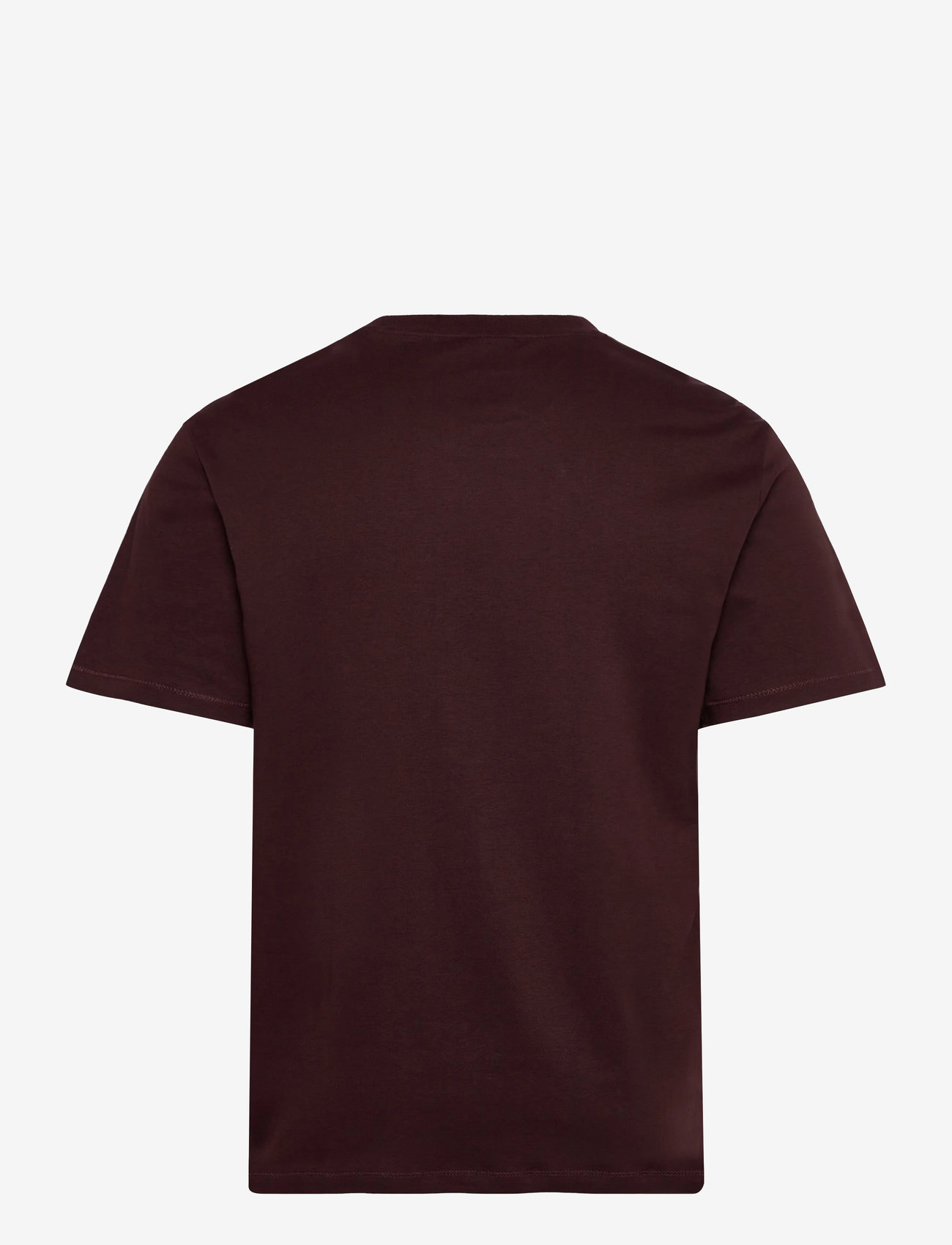 Mango - Medium weight regular fit T-shirt - kortærmede t-shirts - dark red - 2
