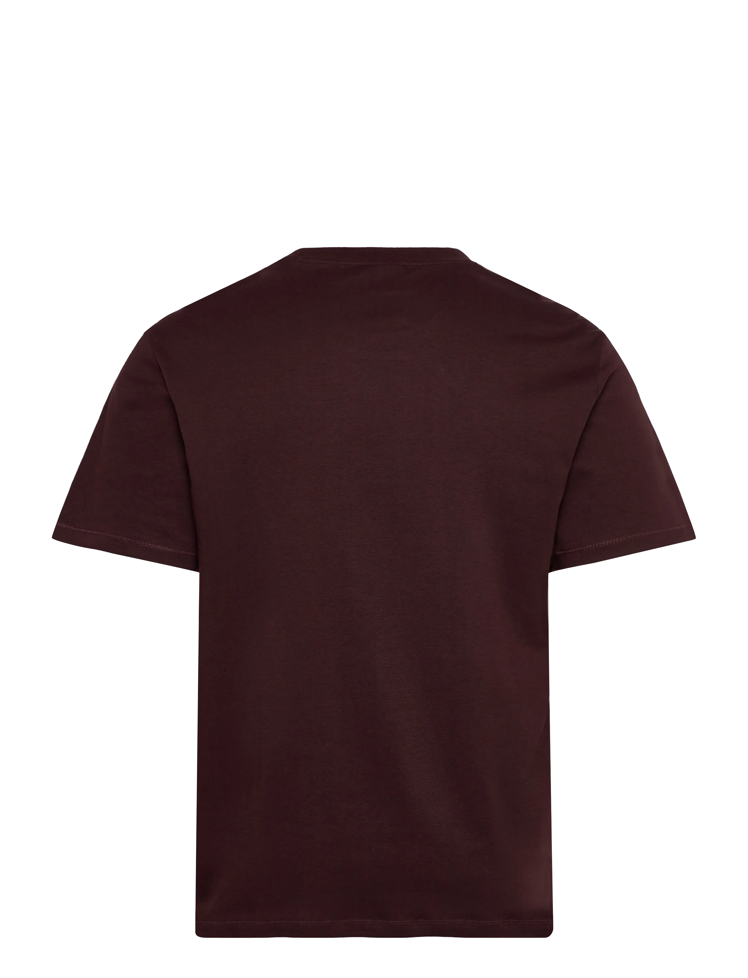 Mango - Medium weight regular fit T-shirt - lägsta priserna - dark red - 2