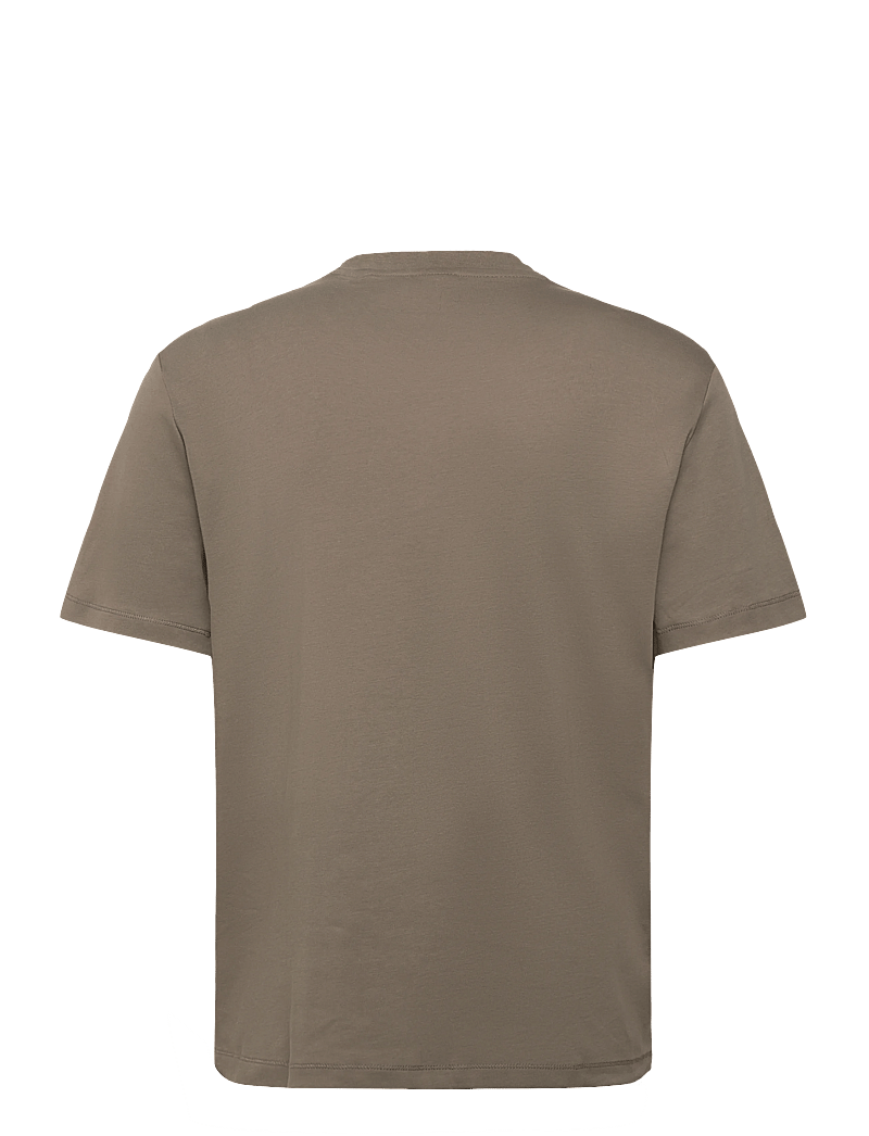 Mango - Medium weight regular fit T-shirt - kortærmede t-shirts - medium brown - 2
