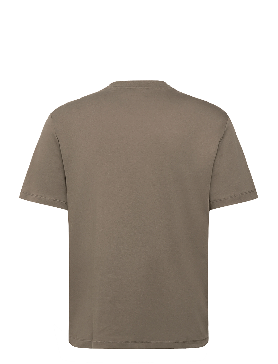 Mango - Medium weight regular fit T-shirt - kortærmede t-shirts - medium brown - 2