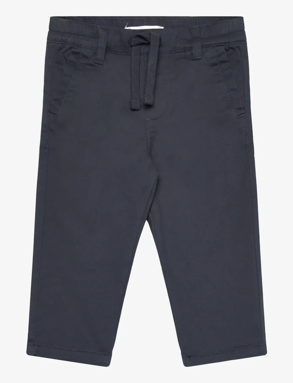 Mango - Drawstring cotton trousers - jogginghosen - navy - 0