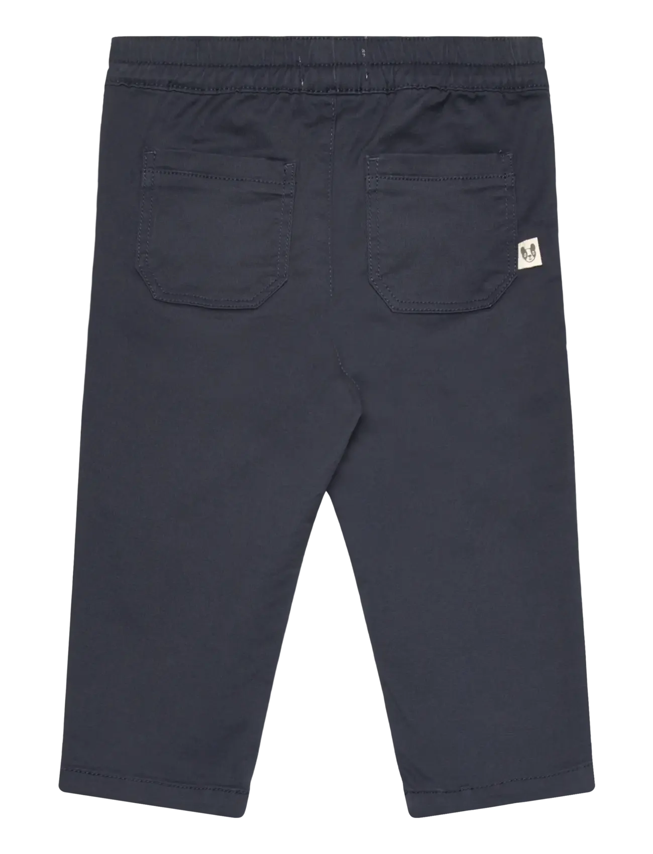 Mango - Drawstring cotton trousers - sweatpants - navy - 1