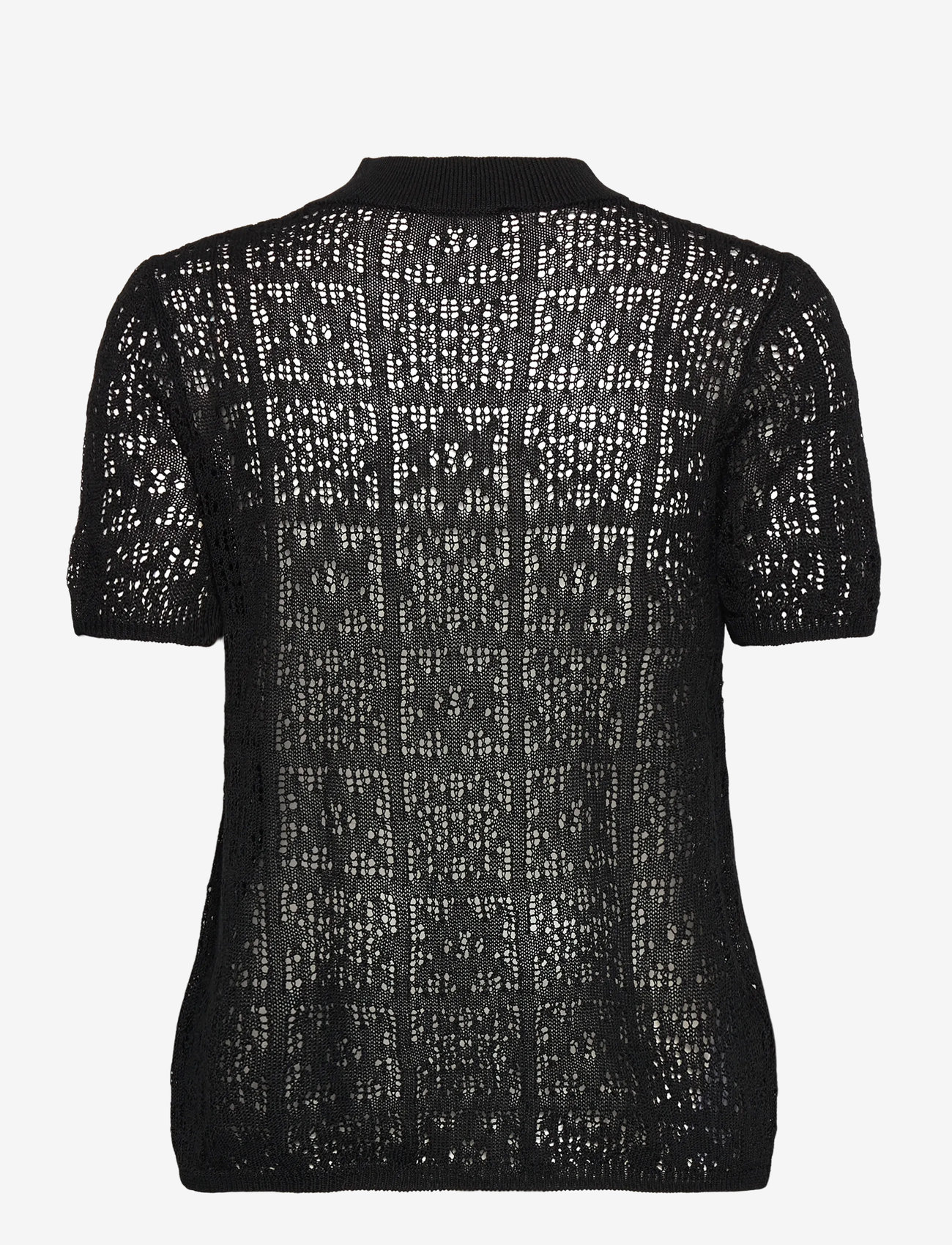 Mango - Crochet cardigan with toggle buttons - sügisesed riided - black - 1