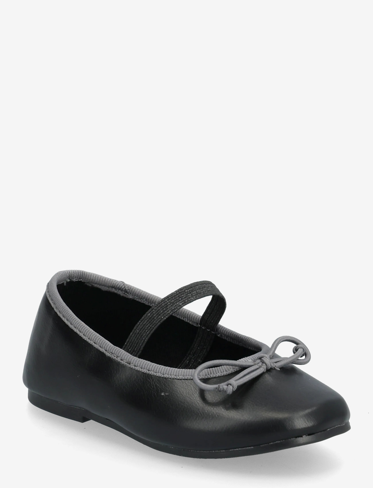 Mango - Two-tone ballet flats with bow - laveste priser - black - 0