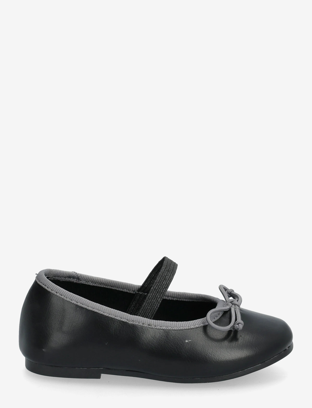 Mango - Two-tone ballet flats with bow - laveste priser - black - 1