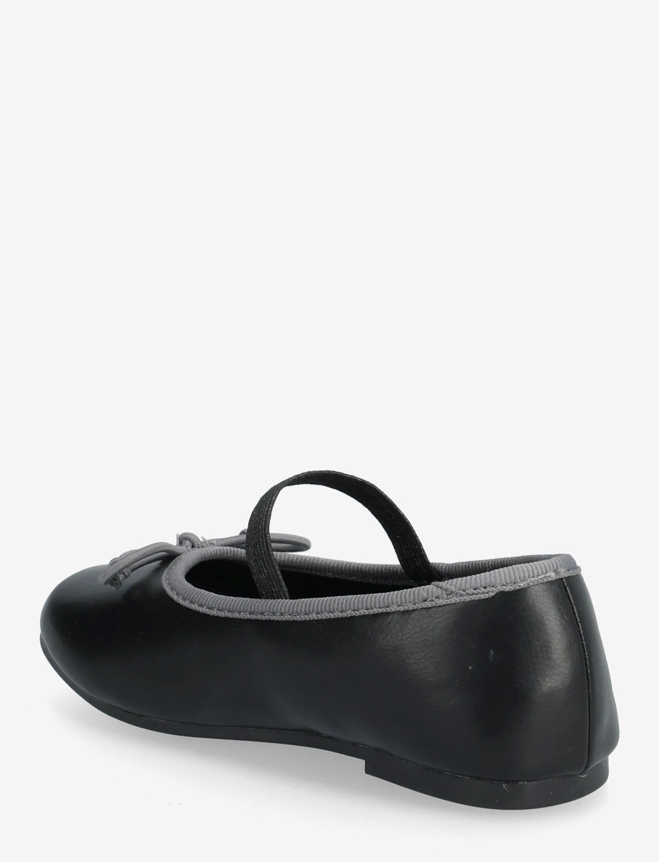 Mango - Two-tone ballet flats with bow - laveste priser - black - 2