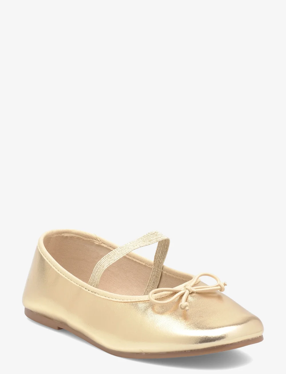 Mango - Metallic ballet flats with bow - ballerinaer & slip ons - gold - 0