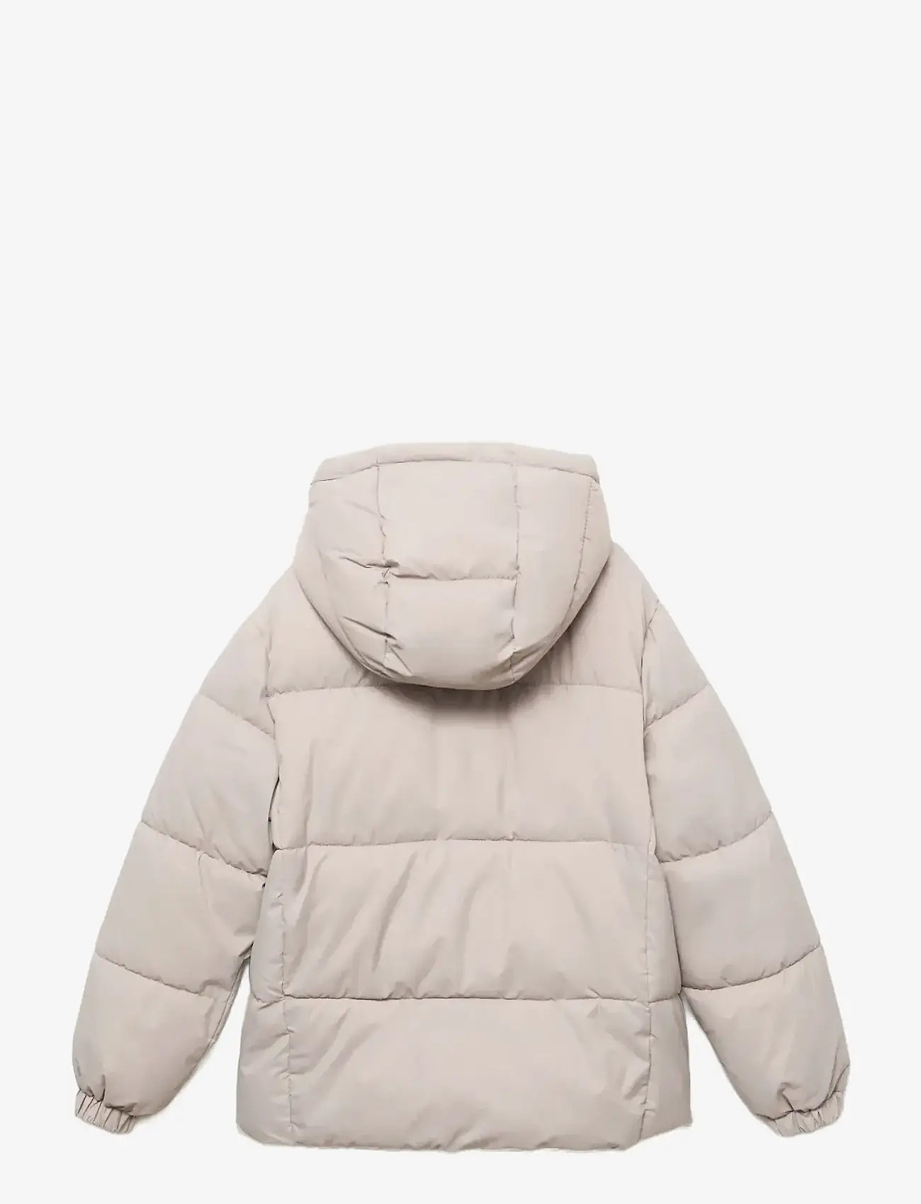 Mango - Hood puffer coat - vinterjackor - lt pastel brown - 2