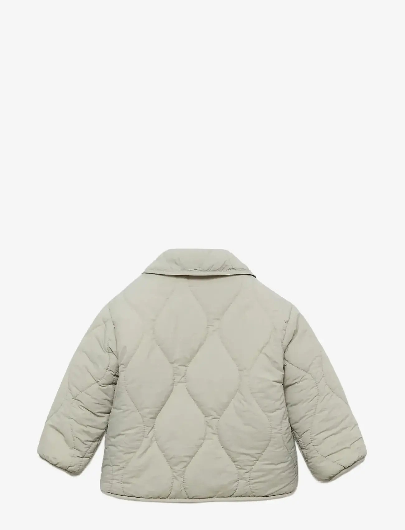 Mango - Padded anorak with shearling lining - sügisjakid - green - 1