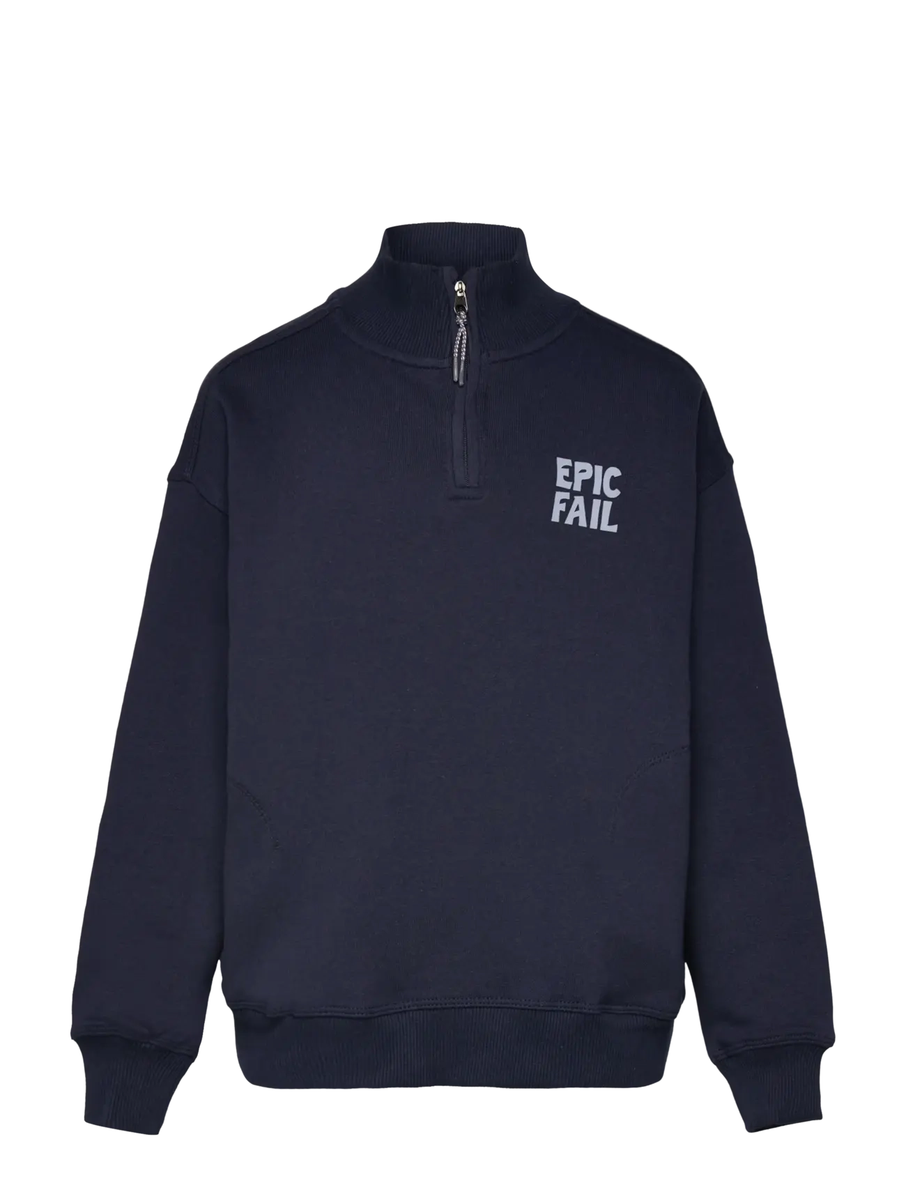 Mango Printed cotton sweatshirt - Last chance - NAVY / navy