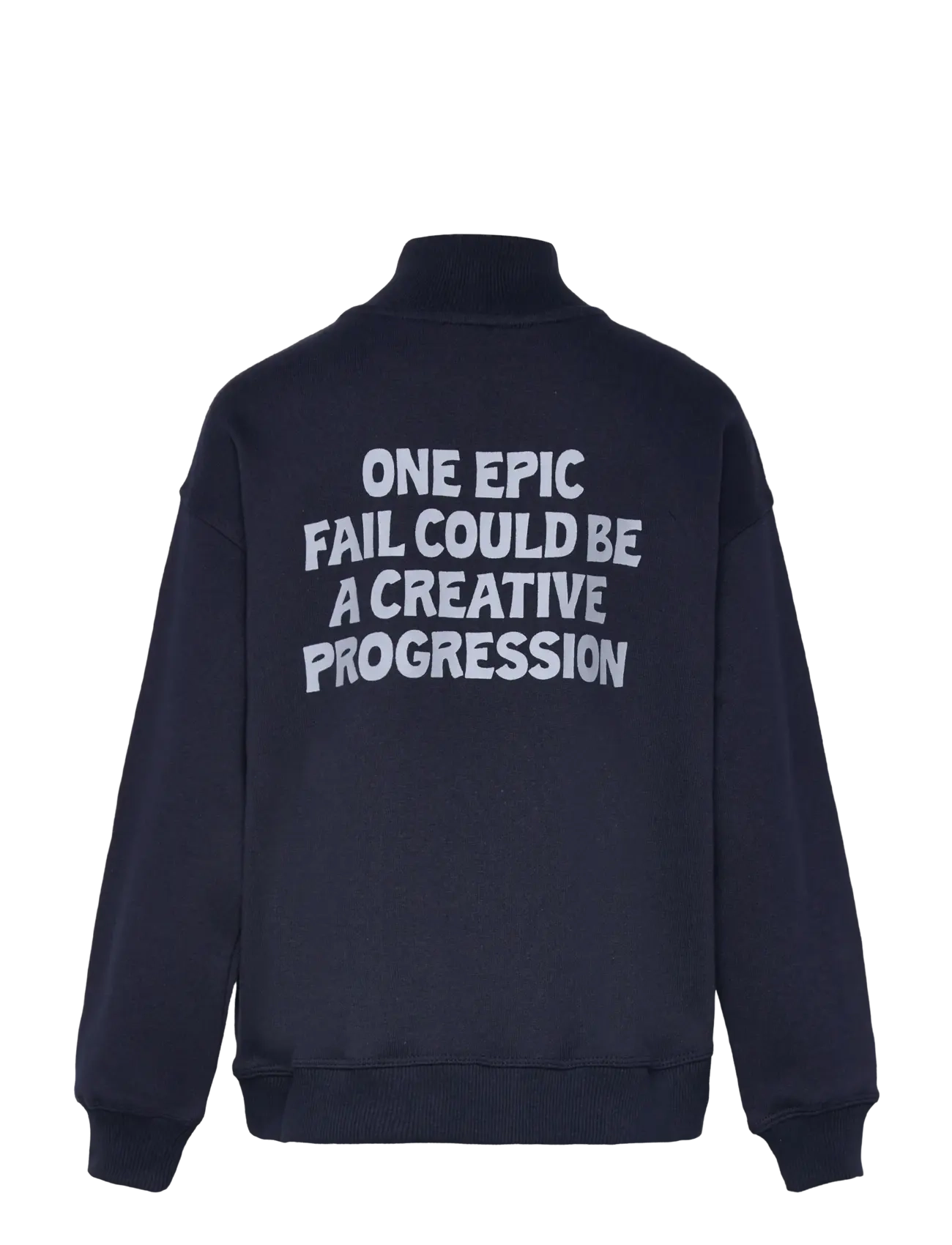 Mango - Printed cotton sweatshirt - svetarit - navy - 2