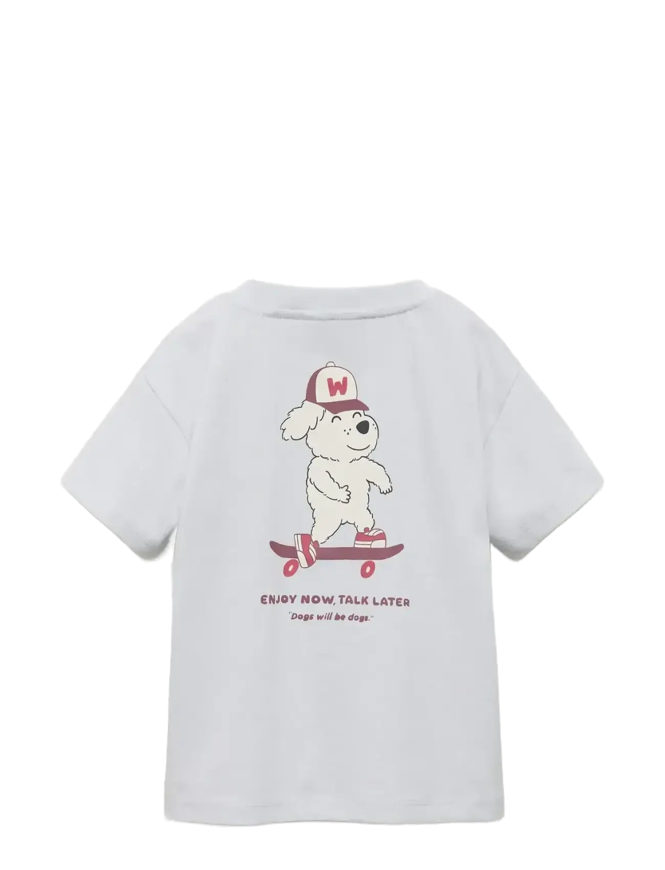 Mango - Dog printed T-shirt - lt-pastel blue - 2