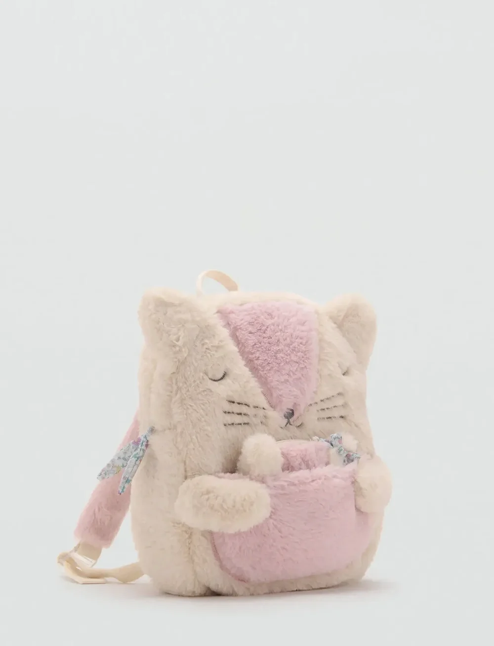 Mango - Kitty backpack - ryggsäckar - lt pastel brown - 0