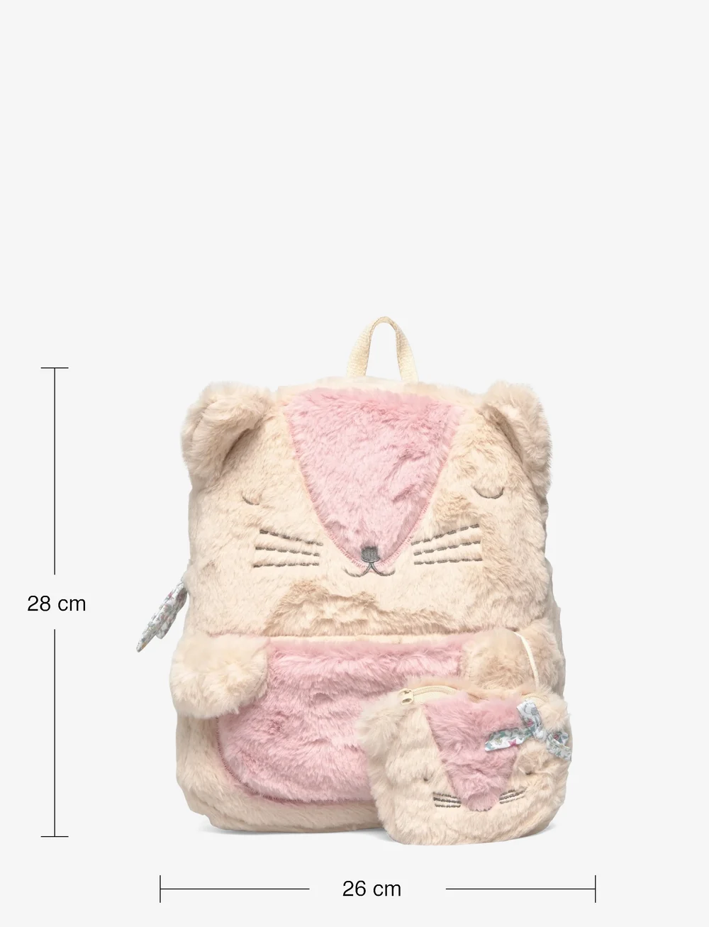 Mango - Kitty backpack - ryggsäckar - lt pastel brown - 4