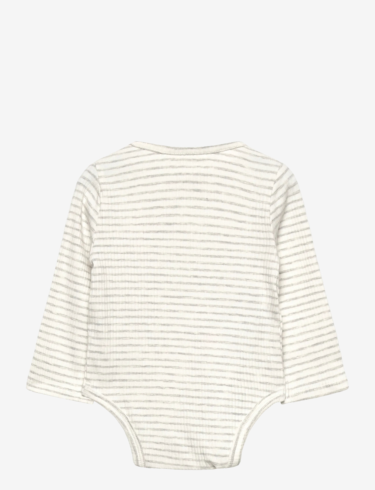 Mango - Striped cotton bodysuit - geschenke unter chf 30 - lt pastel grey - 1