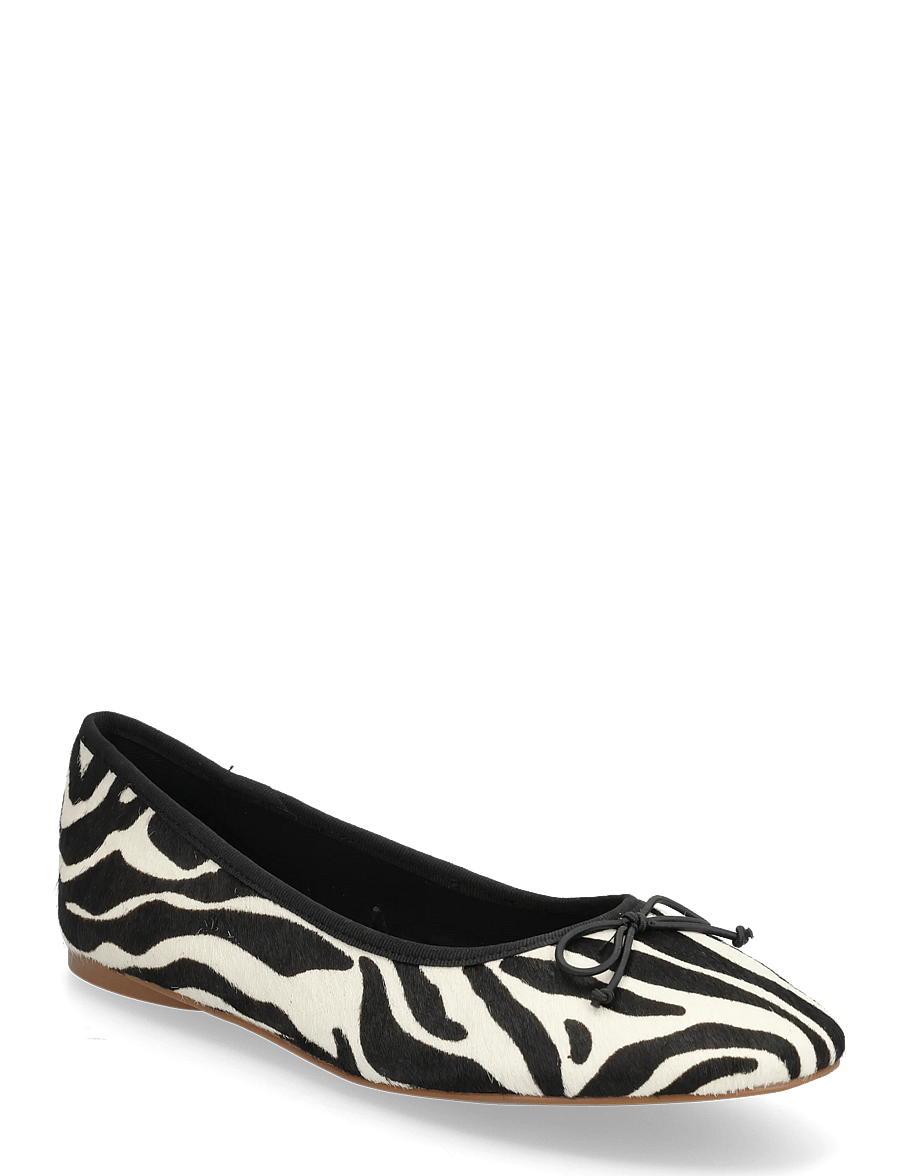 Mango - Animal-print ballet flats - ballerinaer & slip ons - black - 0
