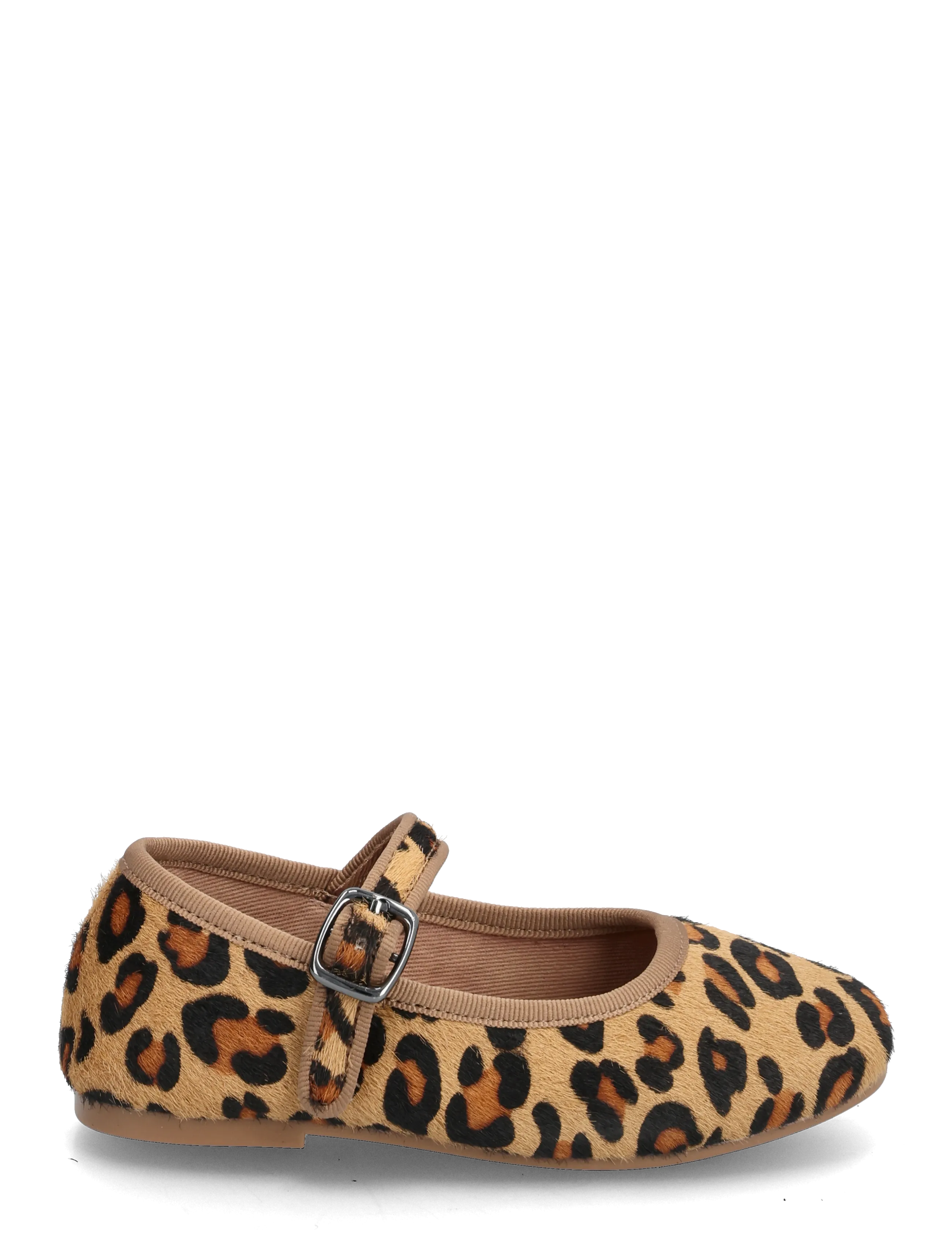 Mango - Leopard-print leather ballerinas - sommerschnäppchen - black - 1